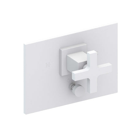 Balanced Pressure Tub & Shower Diverter Plate With Handle in Multiple Finishes