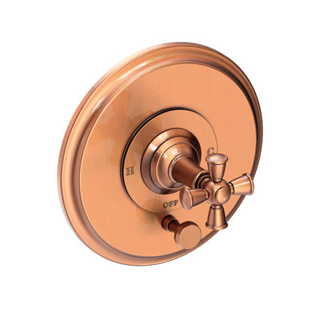 Balanced Pressure Tub & Shower Diverter Plate With Handle in Multiple Finishes