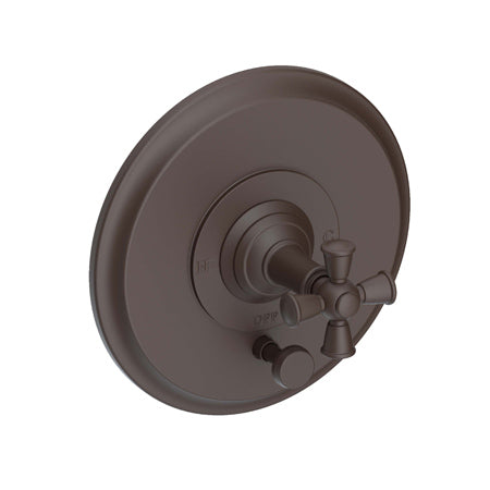 Balanced Pressure Tub & Shower Diverter Plate With Handle in Multiple Finishes