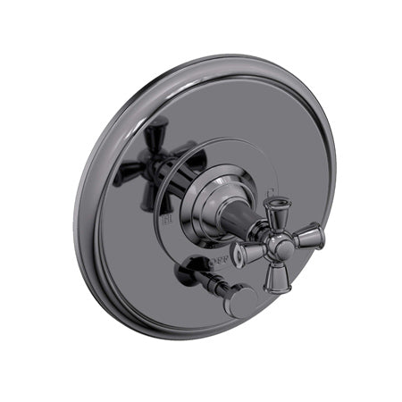 Balanced Pressure Tub & Shower Diverter Plate With Handle in Multiple Finishes