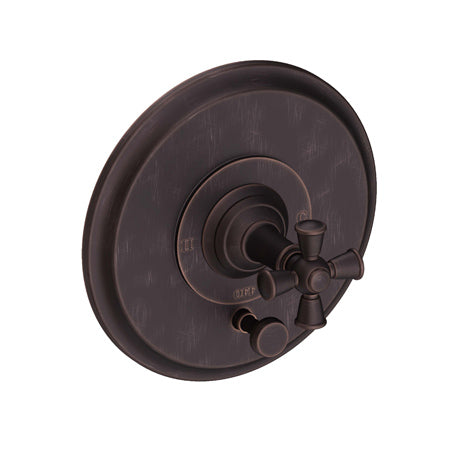 Balanced Pressure Tub & Shower Diverter Plate With Handle in Multiple Finishes