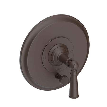 Balanced Pressure Tub & Shower Diverter Plate With Handle in Multiple Finishes