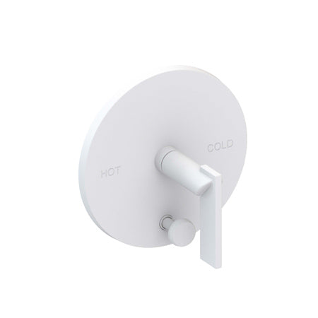 Balanced Pressure Tub & Shower Diverter Plate With Handle in Multiple Finishes