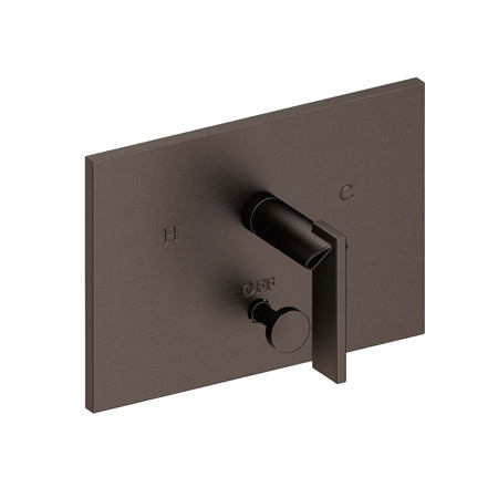 Balanced Pressure Tub & Shower Diverter Plate With Handle in Multiple Finishes