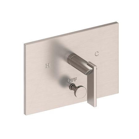 Balanced Pressure Tub & Shower Diverter Plate With Handle in Multiple Finishes