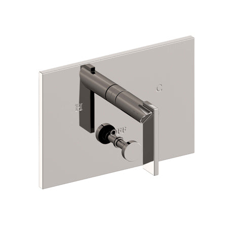 Balanced Pressure Tub & Shower Diverter Plate With Handle in Multiple Finishes