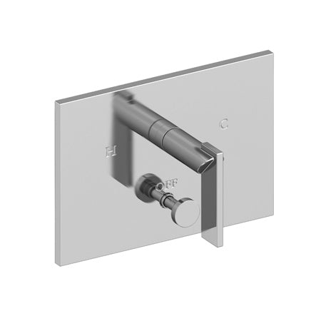 Balanced Pressure Tub & Shower Diverter Plate With Handle in Multiple Finishes