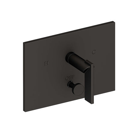 Balanced Pressure Tub & Shower Diverter Plate With Handle in Multiple Finishes