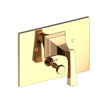 Balanced Pressure Tub & Shower Diverter Plate With Handle in Multiple Finishes