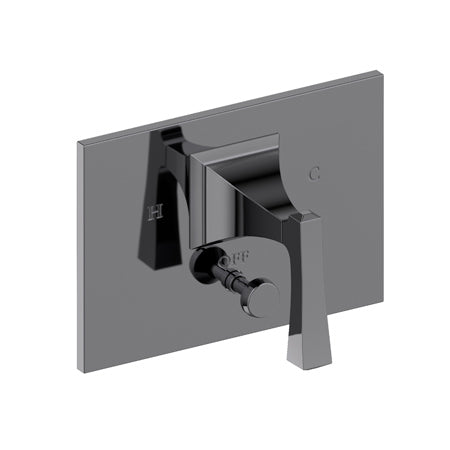 Balanced Pressure Tub & Shower Diverter Plate With Handle in Multiple Finishes