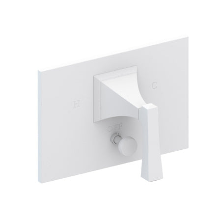 Balanced Pressure Tub & Shower Diverter Plate With Handle in Multiple Finishes