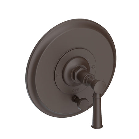 Balanced Pressure Tub & Shower Diverter Plate With Handle in Multiple Finishes