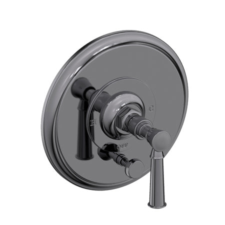 Balanced Pressure Tub & Shower Diverter Plate With Handle in Multiple Finishes