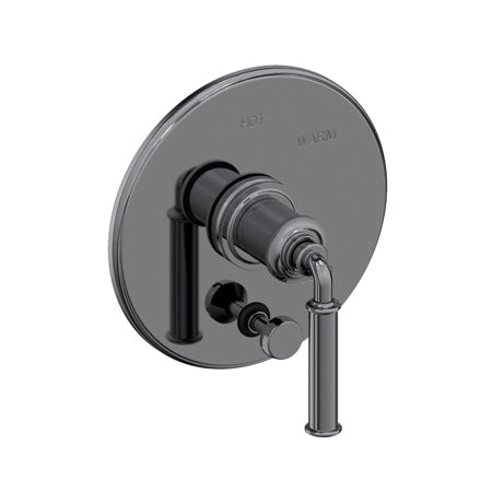 Balanced Pressure Tub & Shower Diverter Plate With Handle in Multiple Finishes