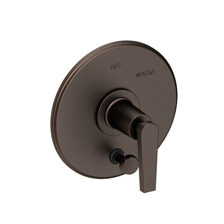 Balanced Pressure Tub & Shower Diverter Plate With Handle in Multiple Finishes