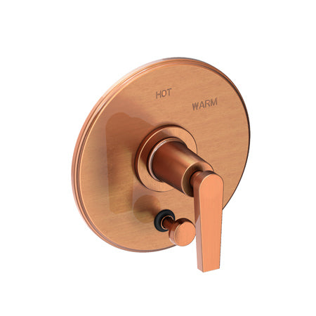 Balanced Pressure Tub & Shower Diverter Plate With Handle in Multiple Finishes