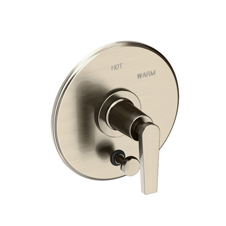 Balanced Pressure Tub & Shower Diverter Plate With Handle in Multiple Finishes