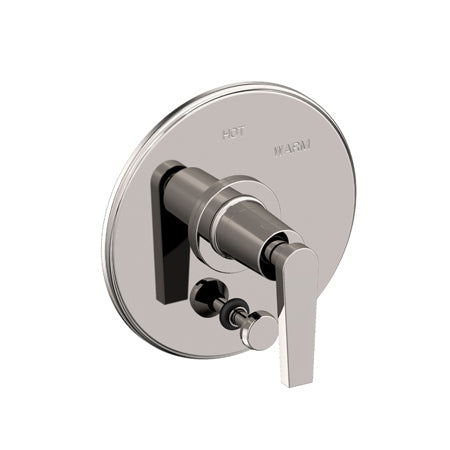 Balanced Pressure Tub & Shower Diverter Plate With Handle in Multiple Finishes