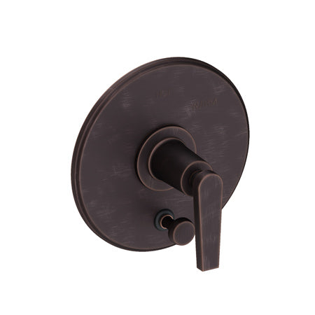 Balanced Pressure Tub & Shower Diverter Plate With Handle in Multiple Finishes