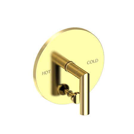 Balanced Pressure Tub & Shower Diverter Plate With Handle in Multiple Finishes