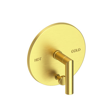 Balanced Pressure Tub & Shower Diverter Plate With Handle in Multiple Finishes