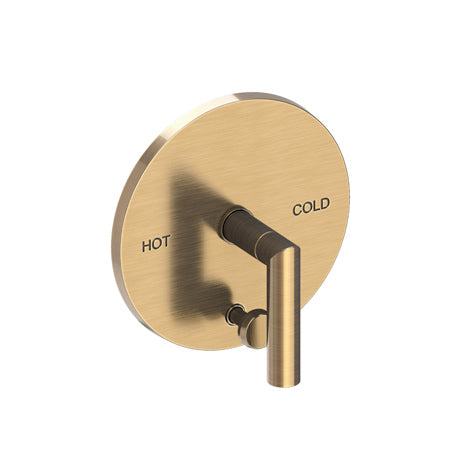 Balanced Pressure Tub & Shower Diverter Plate With Handle in Multiple Finishes