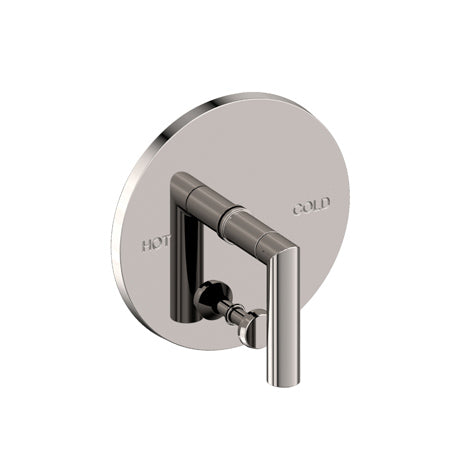 Balanced Pressure Tub & Shower Diverter Plate With Handle in Multiple Finishes