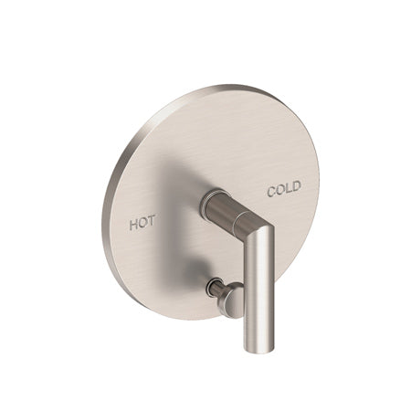 Balanced Pressure Tub & Shower Diverter Plate With Handle in Multiple Finishes