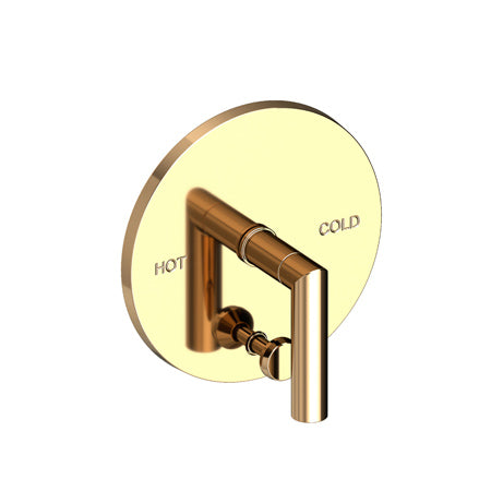 Balanced Pressure Tub & Shower Diverter Plate With Handle in Multiple Finishes