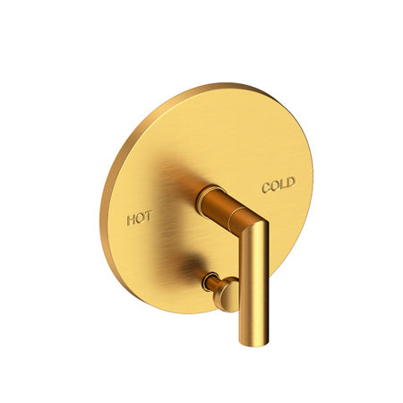 Balanced Pressure Tub & Shower Diverter Plate With Handle in Multiple Finishes