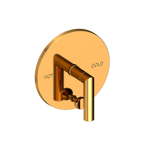 Balanced Pressure Tub & Shower Diverter Plate With Handle in Multiple Finishes