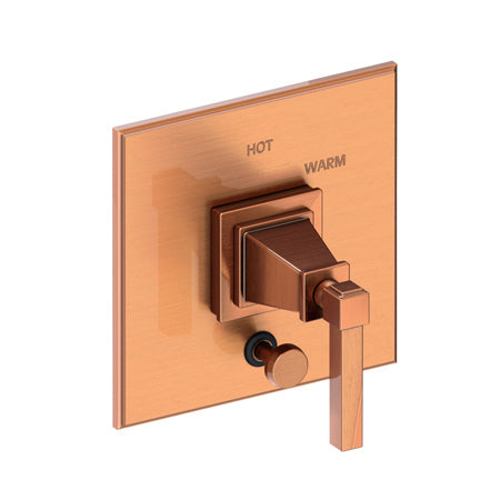 Balanced Pressure Tub & Shower Diverter Plate With Handle in Multiple Finishes