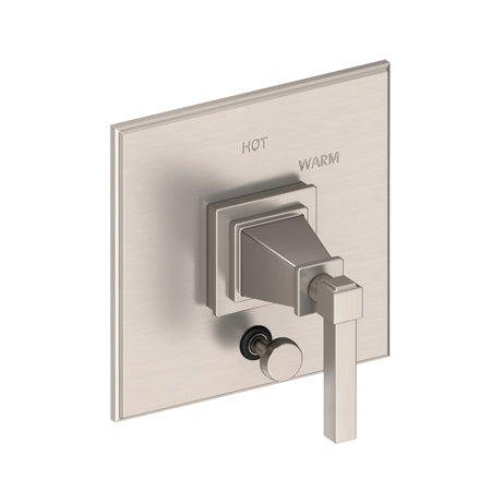 Balanced Pressure Tub & Shower Diverter Plate With Handle in Multiple Finishes