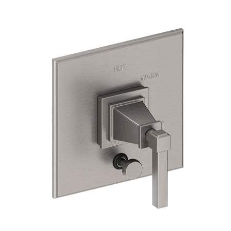 Balanced Pressure Tub & Shower Diverter Plate With Handle in Multiple Finishes