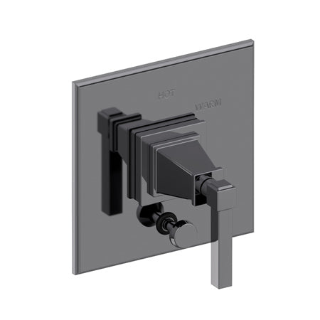 Balanced Pressure Tub & Shower Diverter Plate With Handle in Multiple Finishes