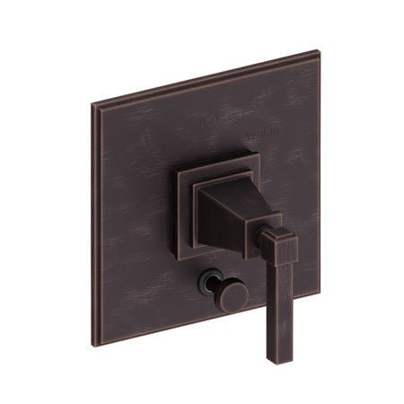 Balanced Pressure Tub & Shower Diverter Plate With Handle in Multiple Finishes