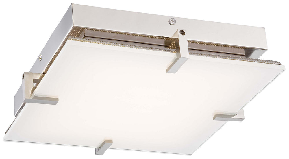 George Kovacs - P1111-613-L - LED Flush Mount - Hooked - Polished Nickel