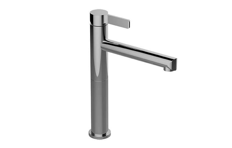 Terra Vessel Lavatory Faucet in Multiple Finishes Length:18" Width:15" Height:4"