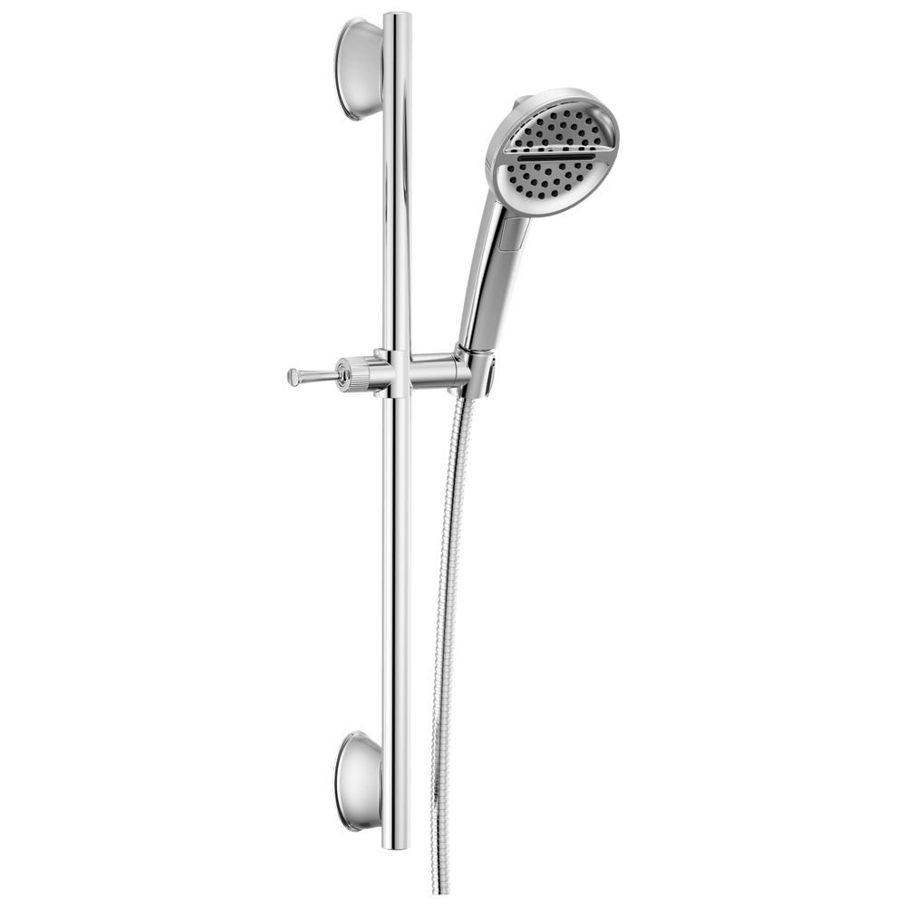 Delta Universal Showering Components: 3-Setting Slide Bar Handshower - Maison&Co.