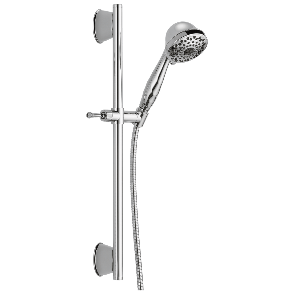 Delta Universal Showering Components: 7-Setting Slide Bar Hand Shower - Maison&Co.