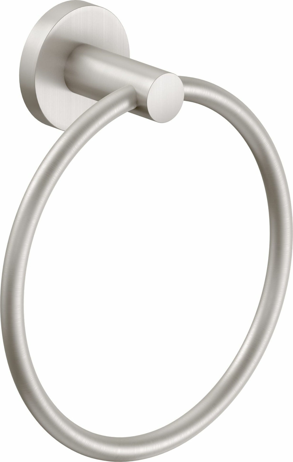 California Faucets - 52-TR-SN - Towel Ring - Satin Nickel  - D Street