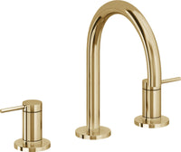 California Faucets - 5202ZBF-FRG - 8" Widespread Lavatory Faucet with Completely Finished ZeroDrain - French Gold (PVD) - D Street