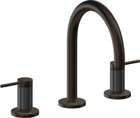 California Faucets - 5202F-BTB - 8" Widespread Lavatory Faucet - Bella Terra Bronze - D Street