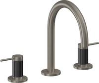 California Faucets - 5202F-GRP - 8" Widespread Lavatory Faucet - Graphite (PVD) - D Street