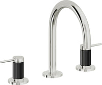 California Faucets - 5202FZB-PC - 8" Widespread Lavatory Faucet with ZeroDrain - Polished Chrome - D Street