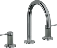 California Faucets - 5202KZB-BLKN - 8" Widespread Lavatory Faucet with ZeroDrain - Black Nickel (PVD) - D Street