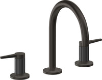 California Faucets - 5302FZBF-ORB - 8" Widespread Lavatory Faucet with Completely Finished ZeroDrain - Oil Rubbed Bronze - D Street