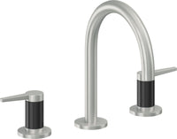 California Faucets - 5302F-SC - 8" Widespread Lavatory Faucet - Satin Chrome (PVD) - D Street