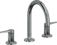 California Faucets - 5302K-BLKN - 8" Widespread Lavatory Faucet - Black Nickel (PVD) - D Street