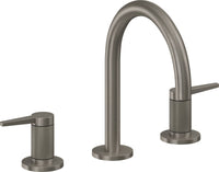 California Faucets - 5302K-GRP - 8" Widespread Lavatory Faucet - Graphite (PVD) - D Street